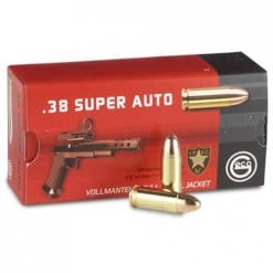 38 Super 124 Grain Full Metal Jacket (Geco)