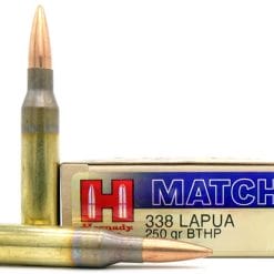 338 Lapua 250gr BTHP Match (Hornady)