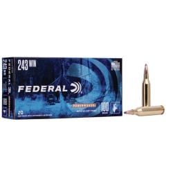 243 Winchester 100gr SP Power Shok (Federal)