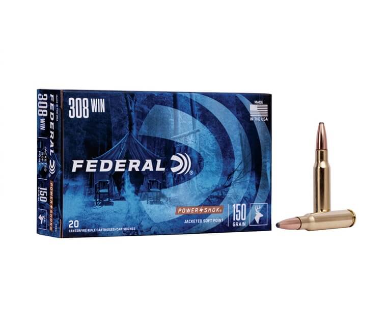 308 Win 150gr SP Power-Shok (Federal)