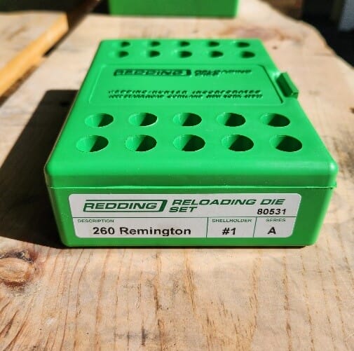 260 Rem - Full Length Sizing Die Set (Redding)