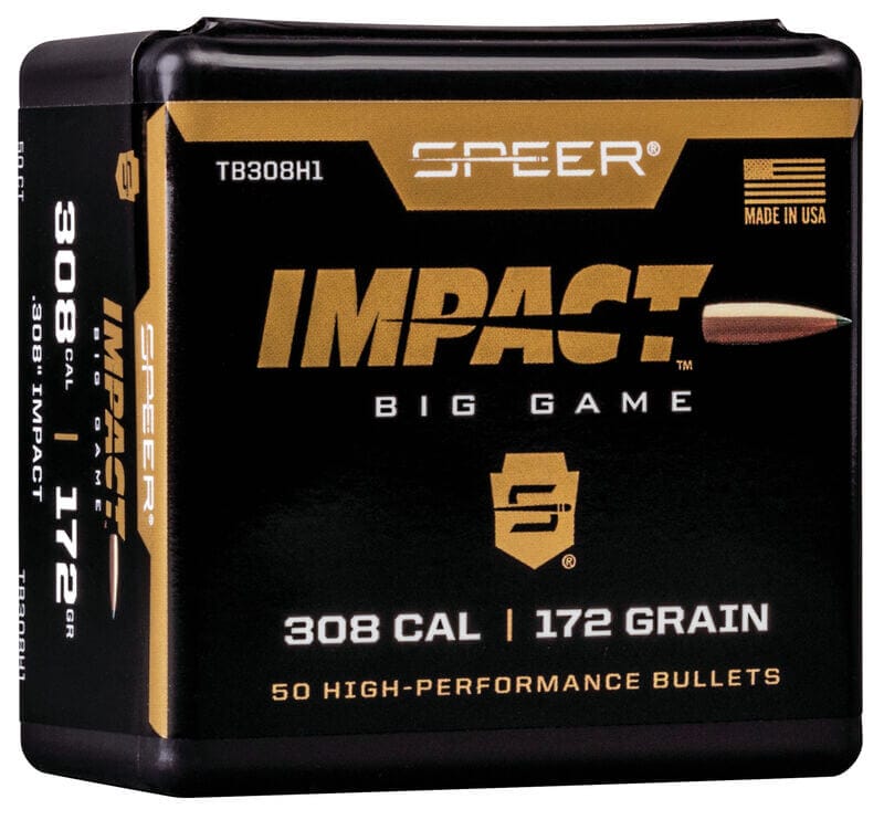 .308/30cal 172gr Impact (Speer) - 50 Projectiles - Image 2
