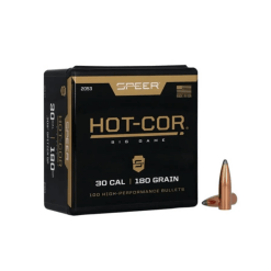 .308/30cal 180gr Spitzer SP Hot-Cor (Speer) - 100 Projectiles