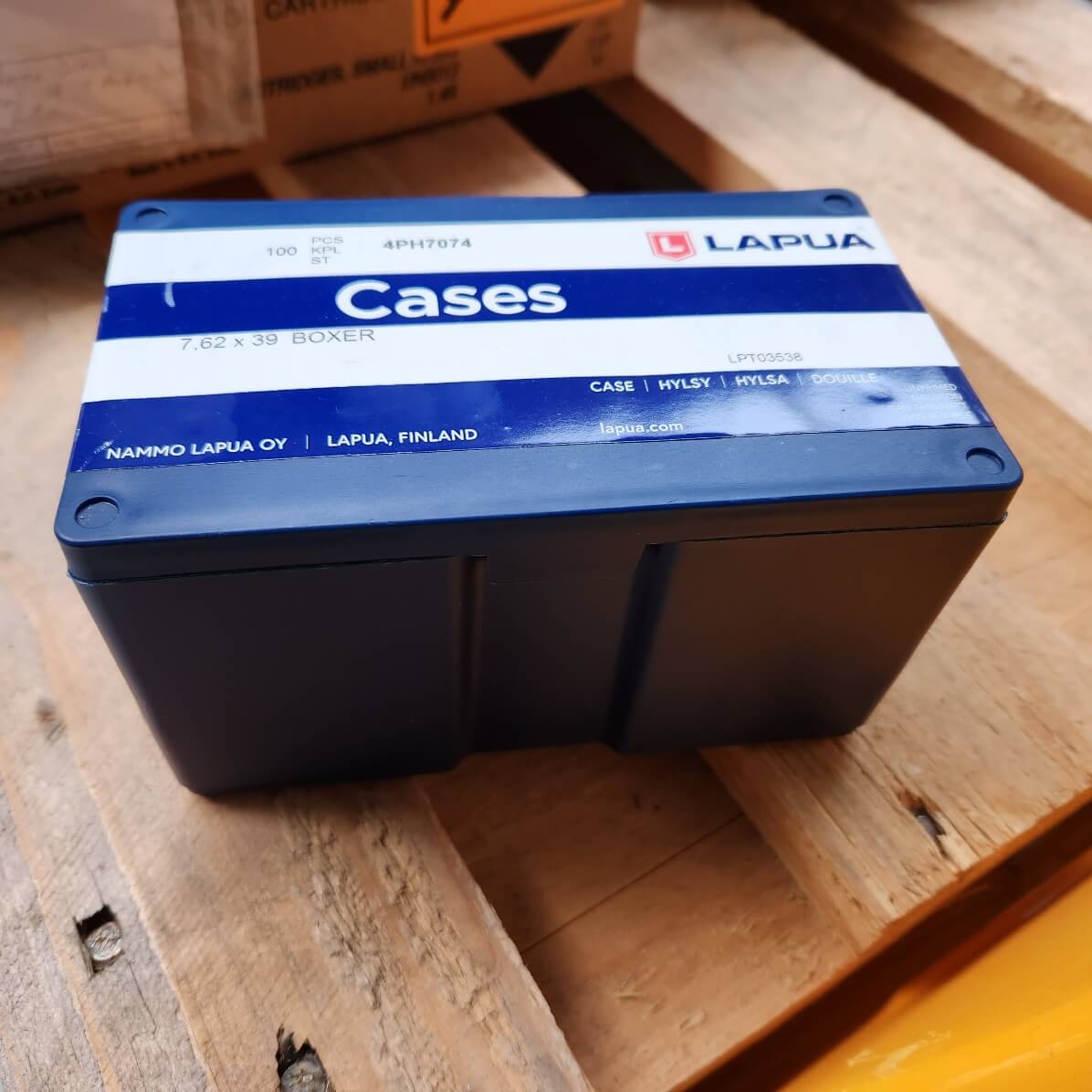 7.62x39 (Lapua) - 100 Brass Cases