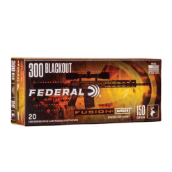 FEDERAL 300 BLACKOUT 150GR FUSION