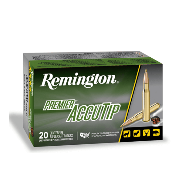 REMINGTON 223 REM 50GR PREMIER ACCUTIP-V BT 20RNDS