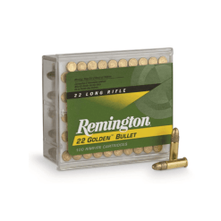 REMINGTON 22LR HV PLATED RN GOLDEN BULLET 100RDS