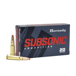 Hornady 7.62x39 255Gr Sub-X ammunition