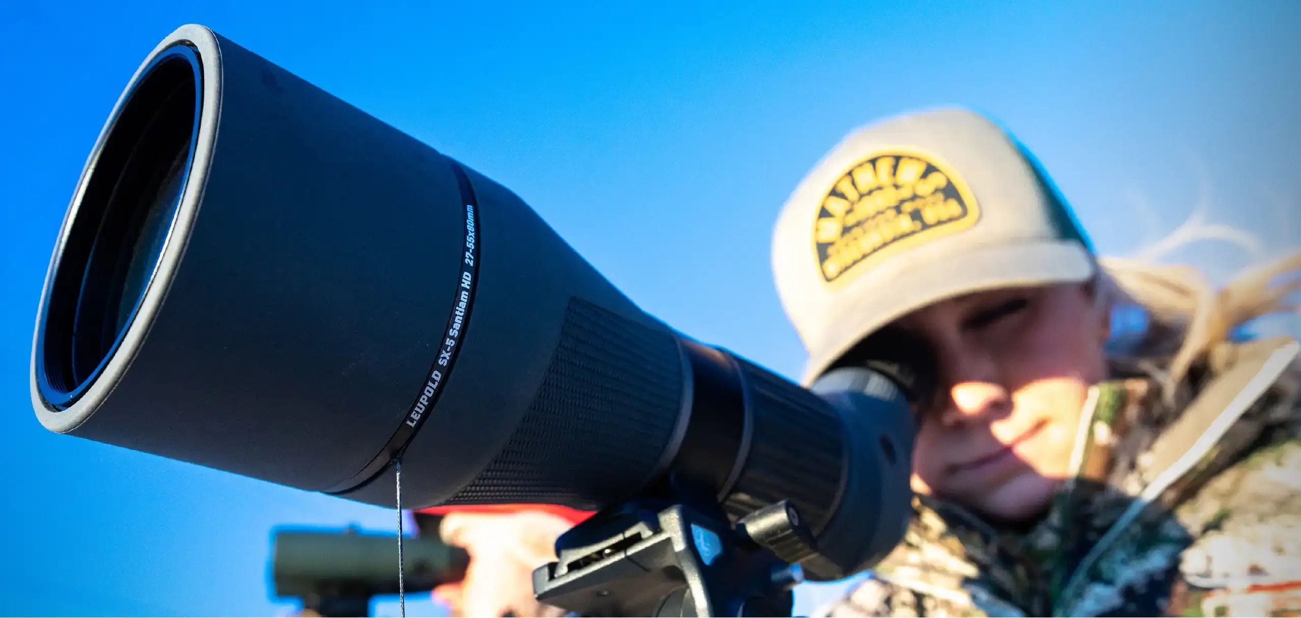 Leupold SX-5 Santiam HD 27-55x80mm Angled