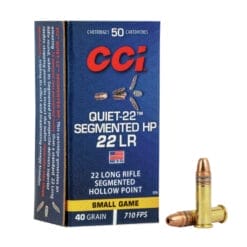 22LR Quiet Segmented HP 40GR 710FPS