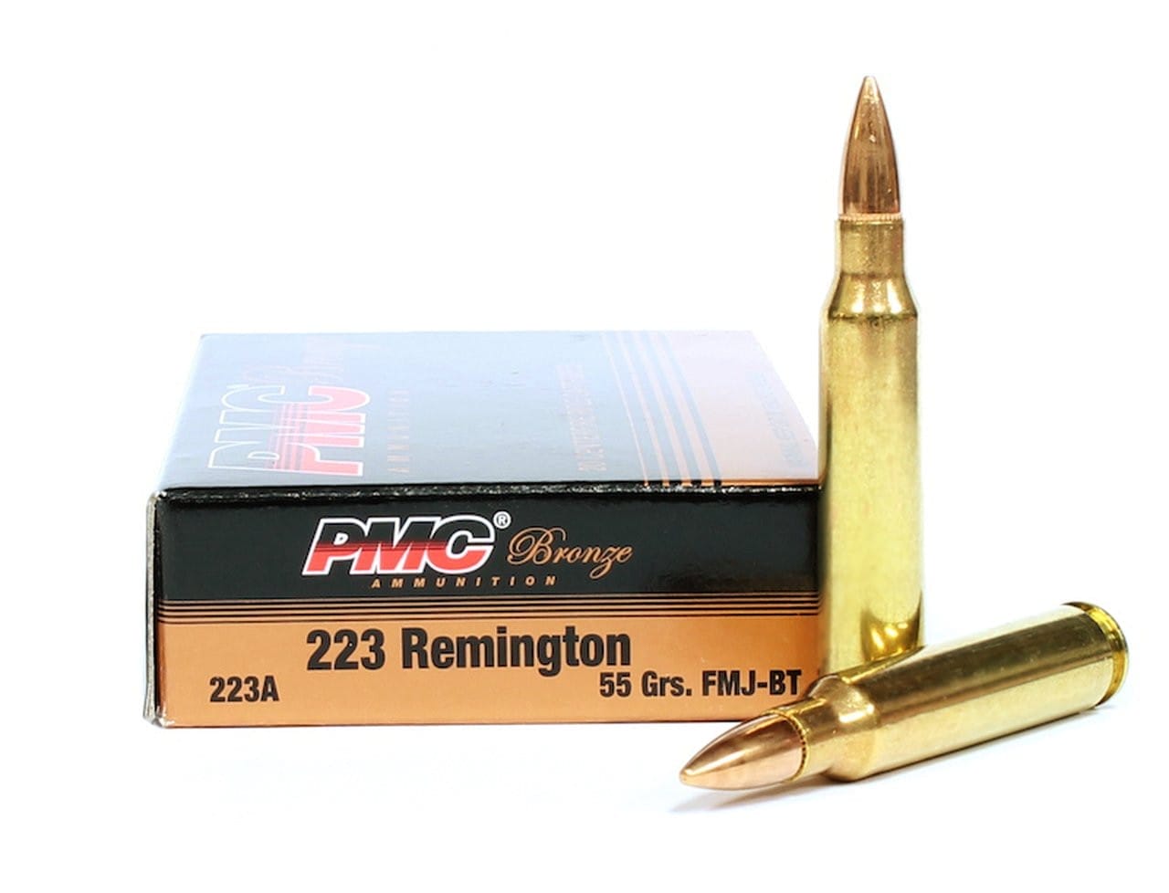 .223 Rem 55gr FMJ-BT (PMC)