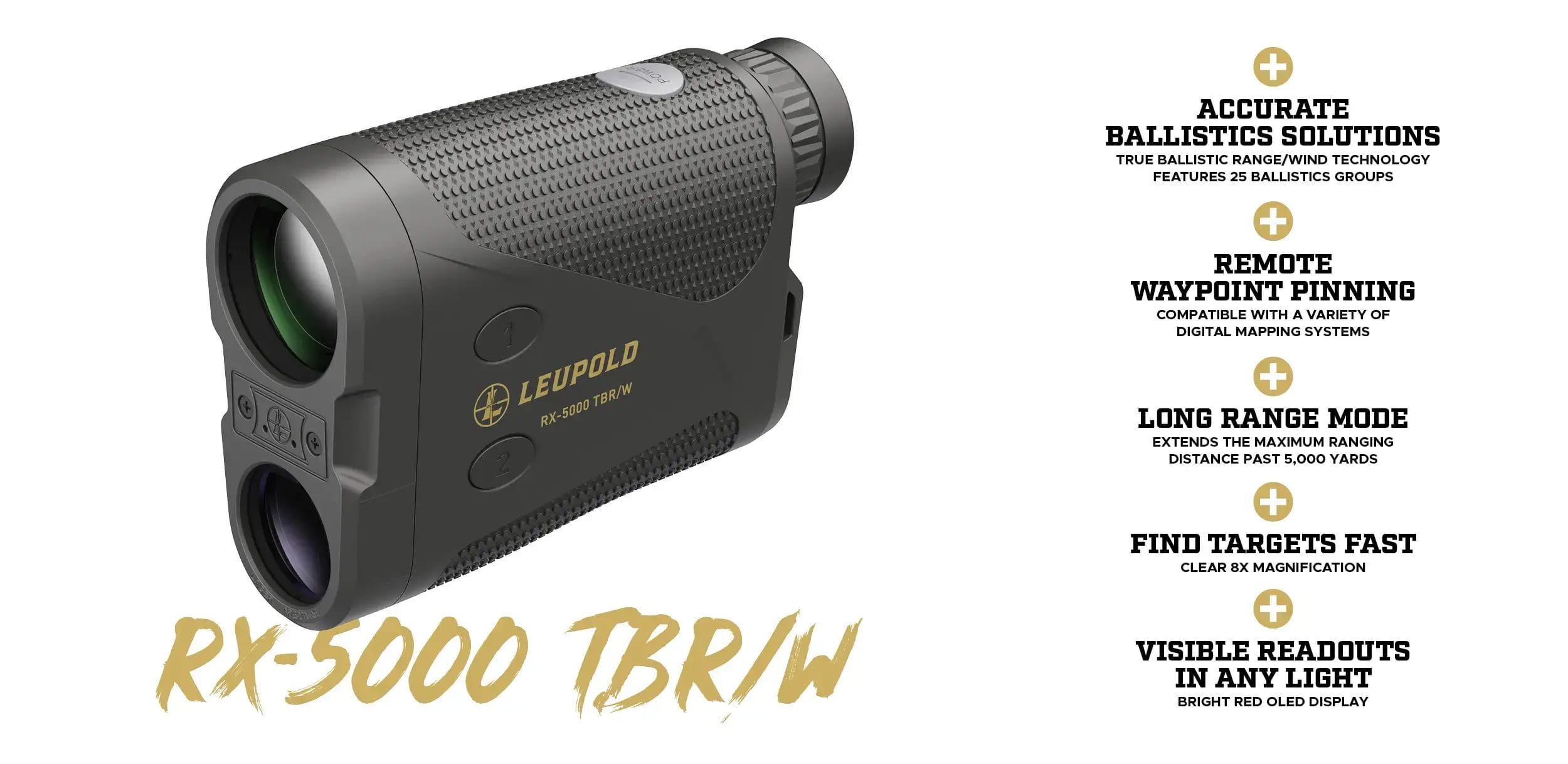 Leupold RX-5000 TBR/W RANGEFINDER - Image 3