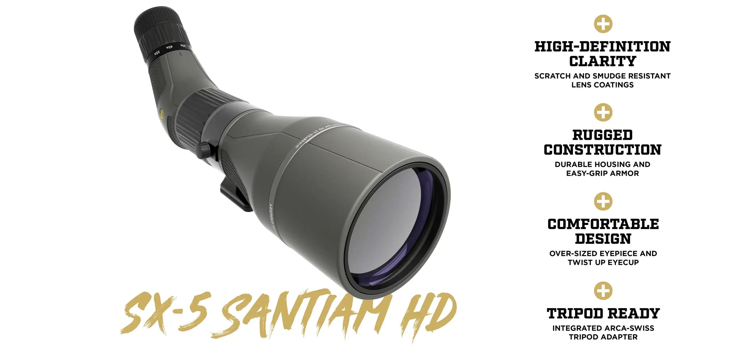Leupold SX-5 Santiam HD 27-55x80mm Angled - Image 3