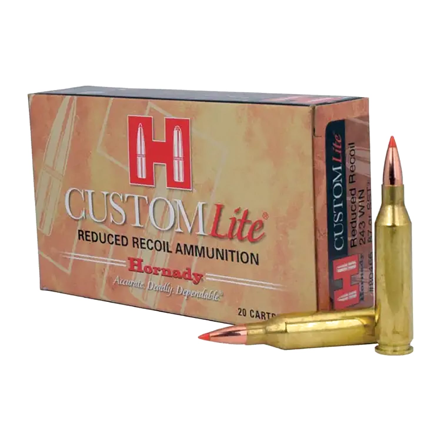 243 Win 87gr SST Custom Lite (Hornady)